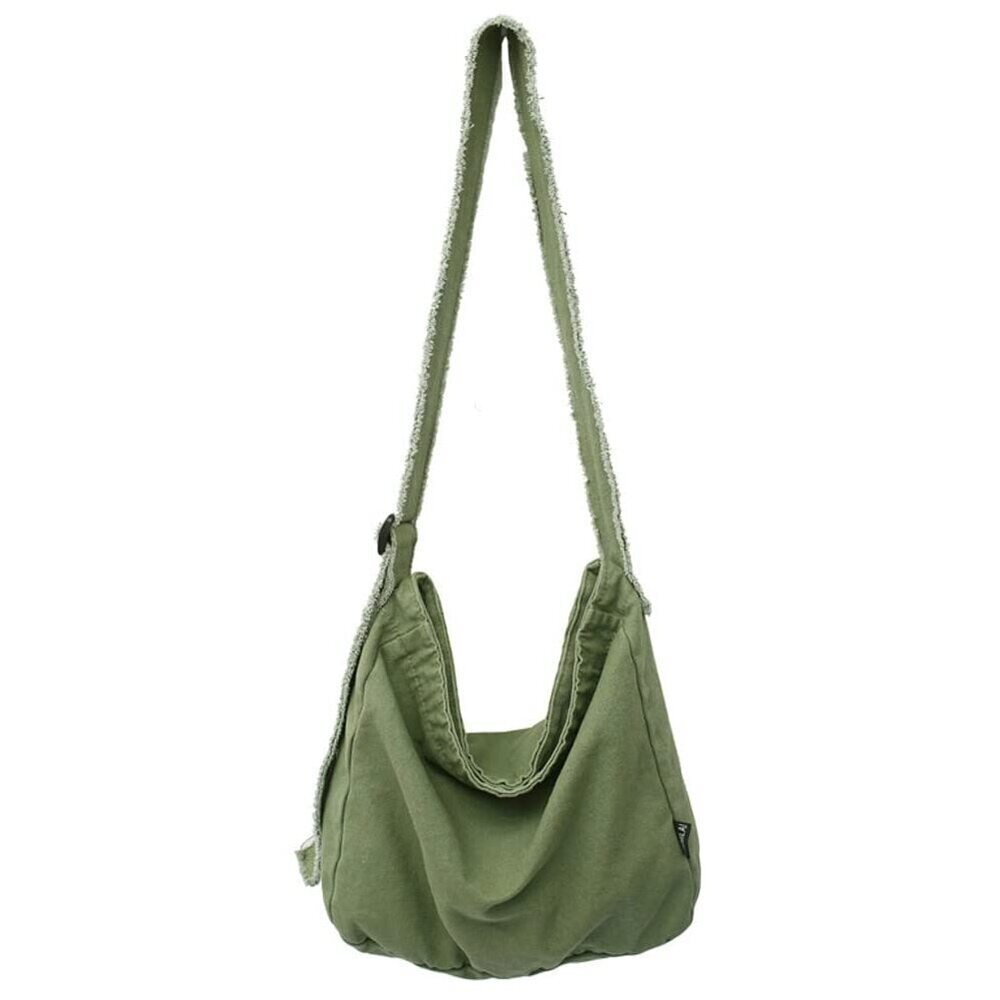 2813 Canvas Hobo Bags Large Shoulder Bags Casual Crossbody Bags Satchel Bag